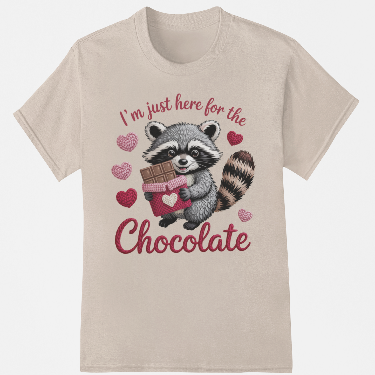 Here for the Chocolate Adult Graphic Tee