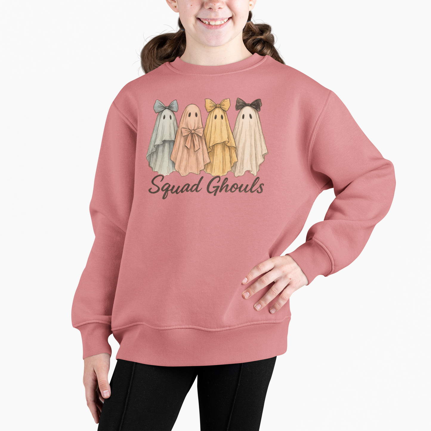 Squad Ghouls Youth & Toddler Sweatshirt Youth Graphic Sweatshirt Tea Shirt Shoppe 2T Mauvelous