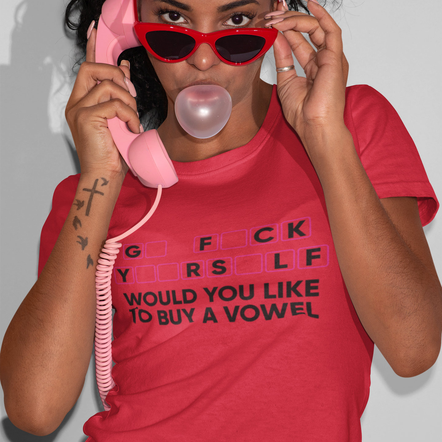 Would You Like To Buy A Vowel Hot Peel Custom Full Color Ready For Press DTF Print Transfer, Direct To Film DTF Tea-Shirt Shoppe