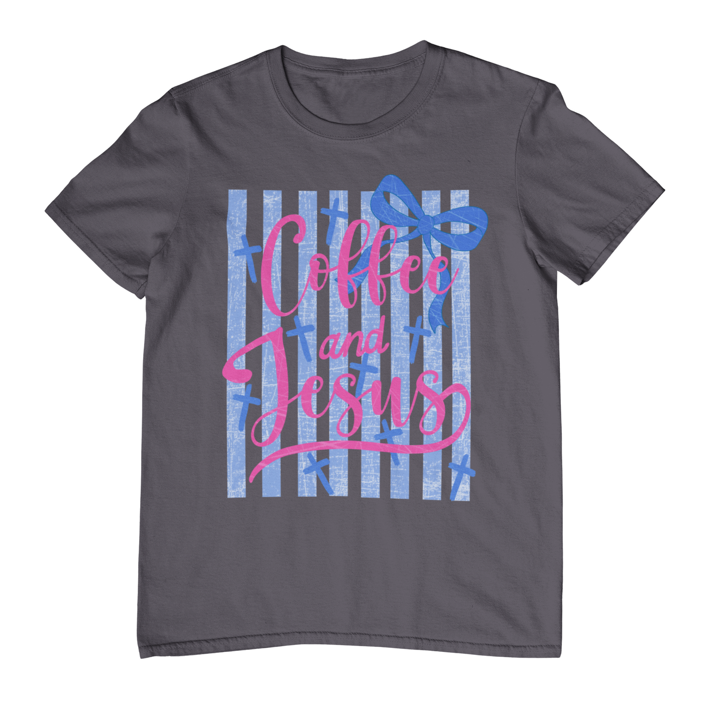 Coffee & Jesus Adult Graphic Tshirt