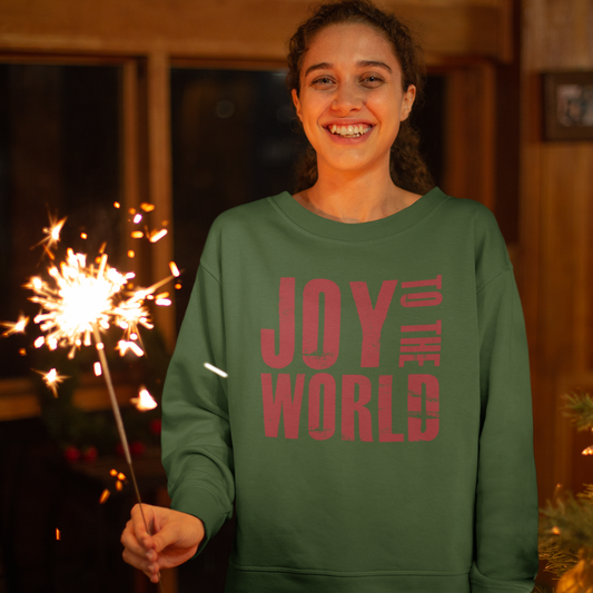 Joy to the World Full Color Ready For Press DTF Print Transfer, Direct To Film