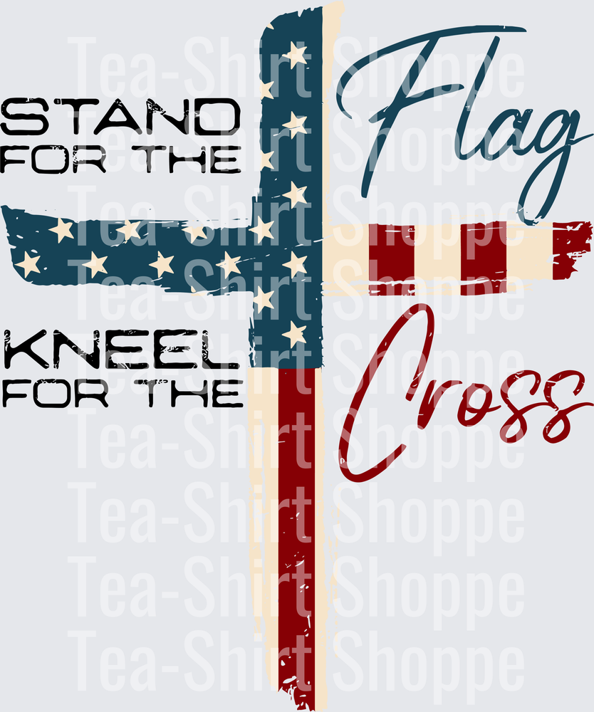 Stand For The Flag Black ink