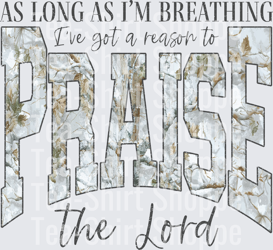 Praise the Lord camo-dark