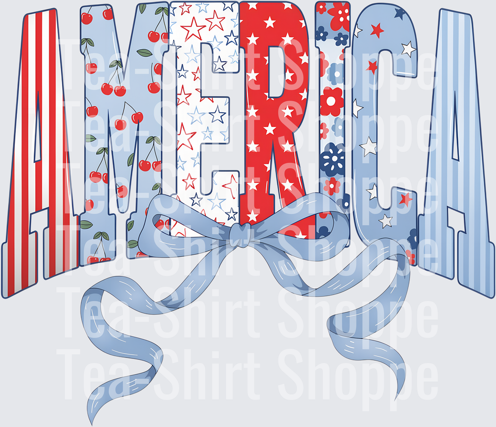 Coquette 4th of July PNG