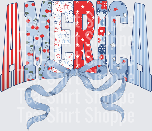 Coquette 4th of July PNG