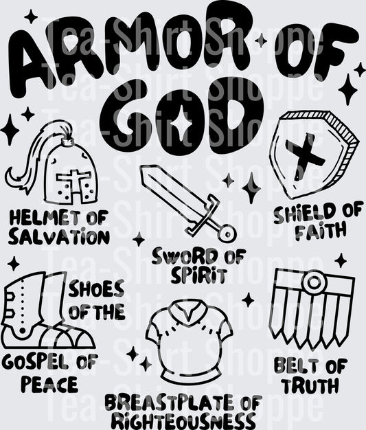Armor of God Six Pieces of Spiritual Warfare Christian Faith