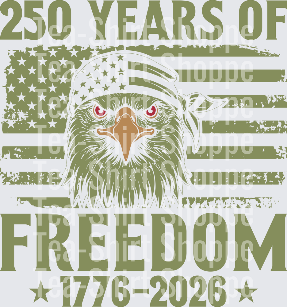 250 Years America Anniversary 250th Independence Day T-Shirt