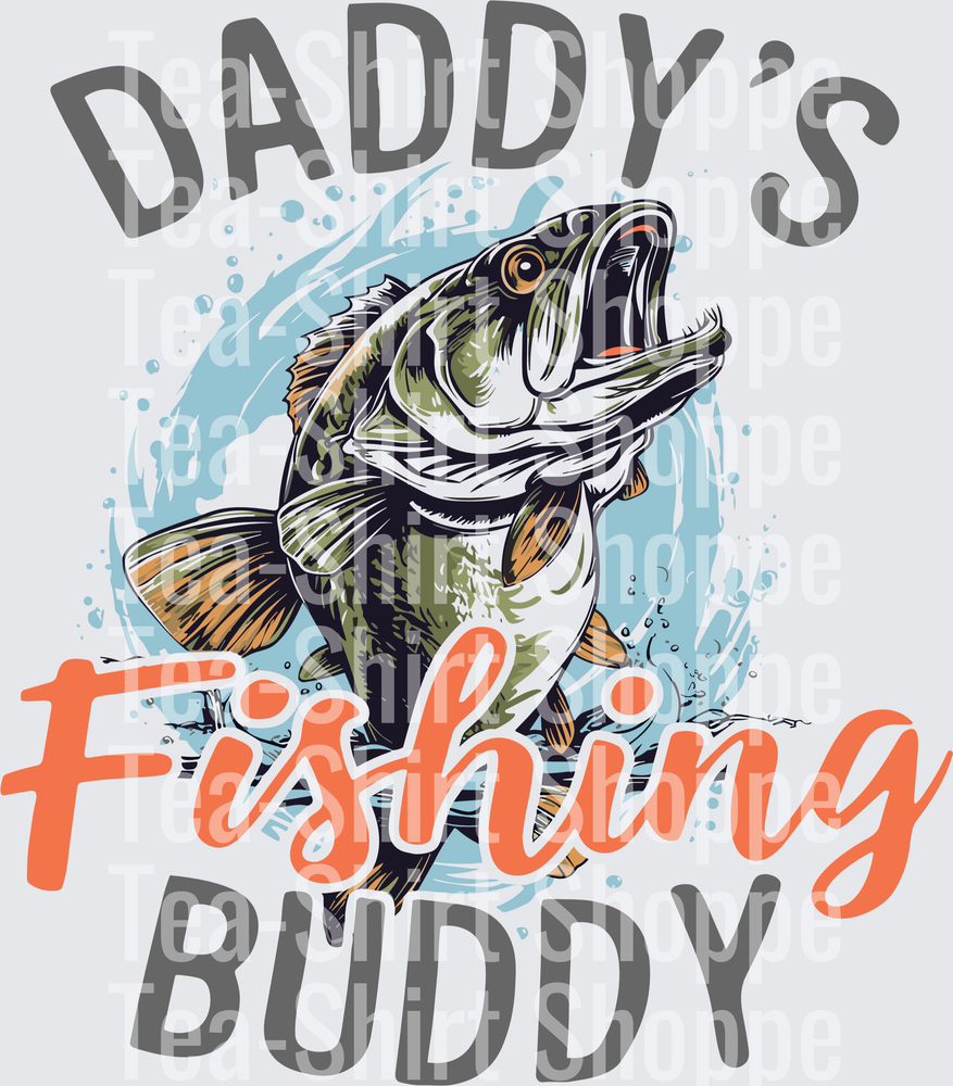 Daddys fishing buddy