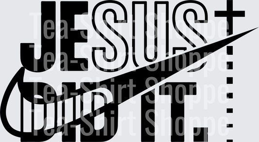 Jesus did it
