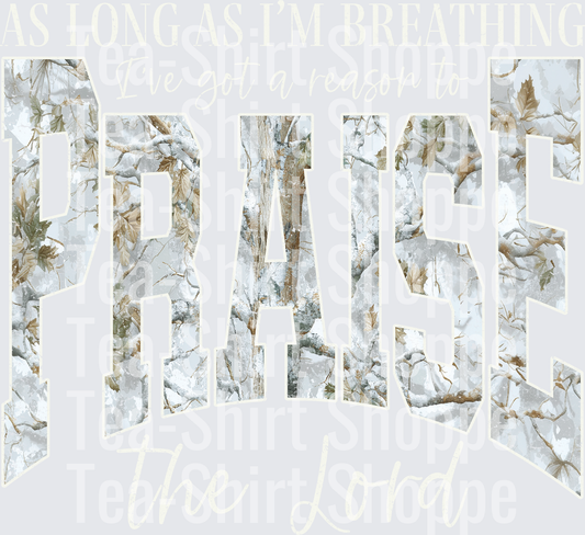 Praise the Lord camo-light
