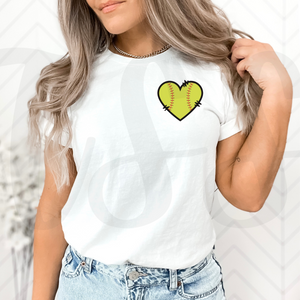 Three Up Three Down Softball DTF Print Transfer
