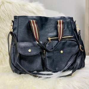 Black Designer Handbag