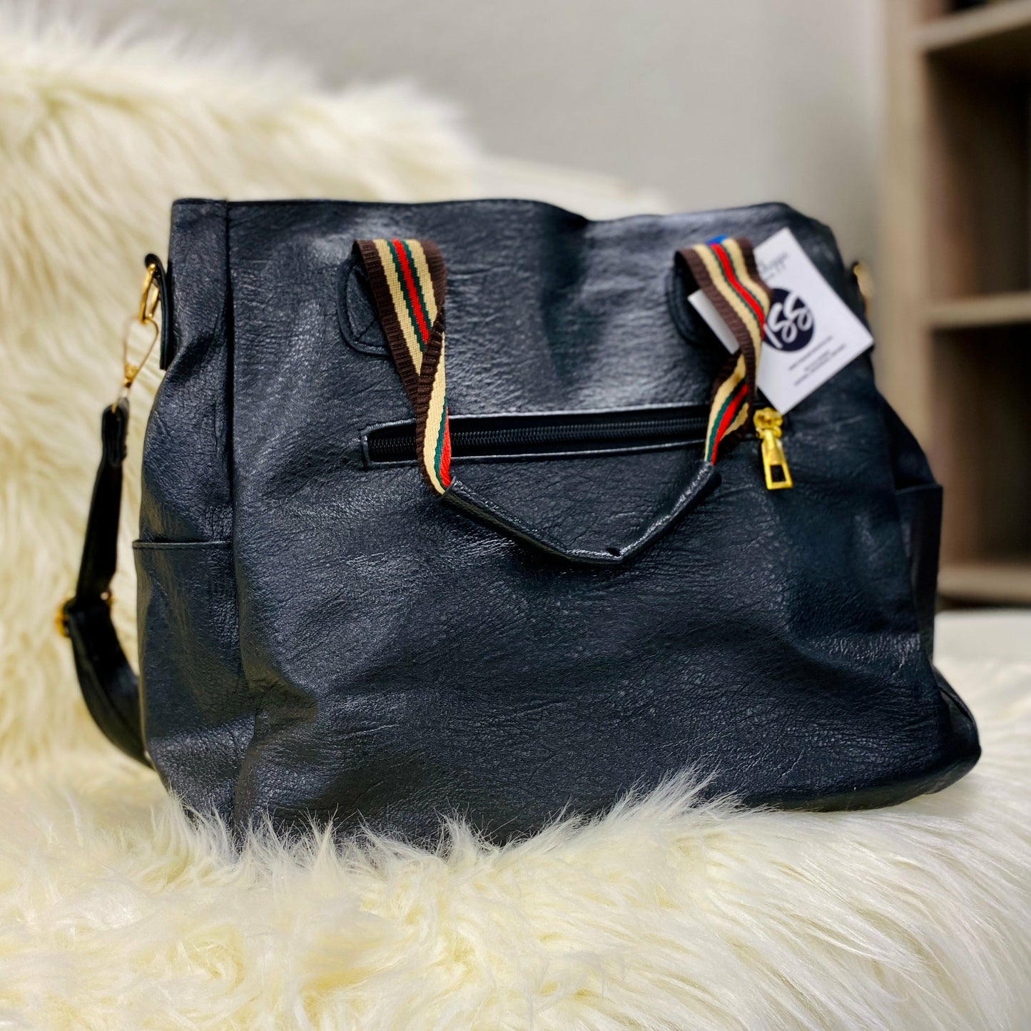 Black Designer Handbag