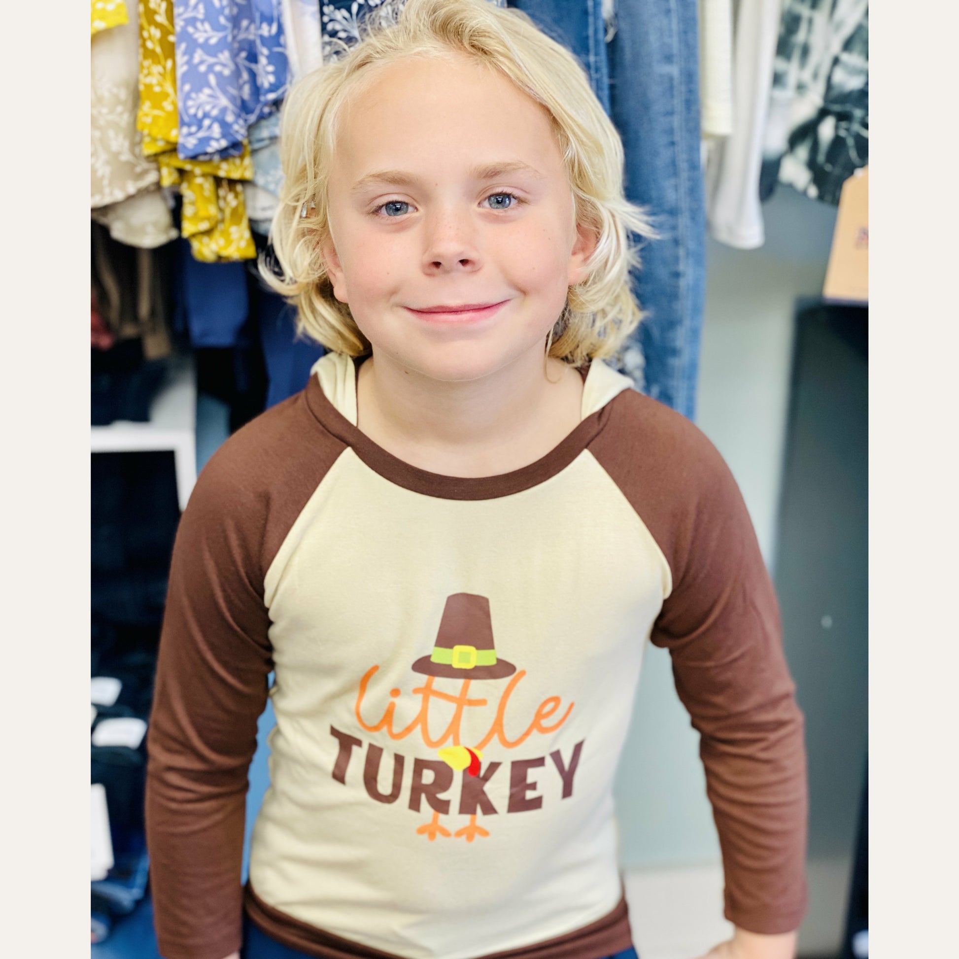 Little Turkey Hoodie Baby & Toddler Tops Kidscharm   