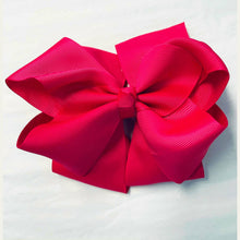 Red Grosgrain bow.