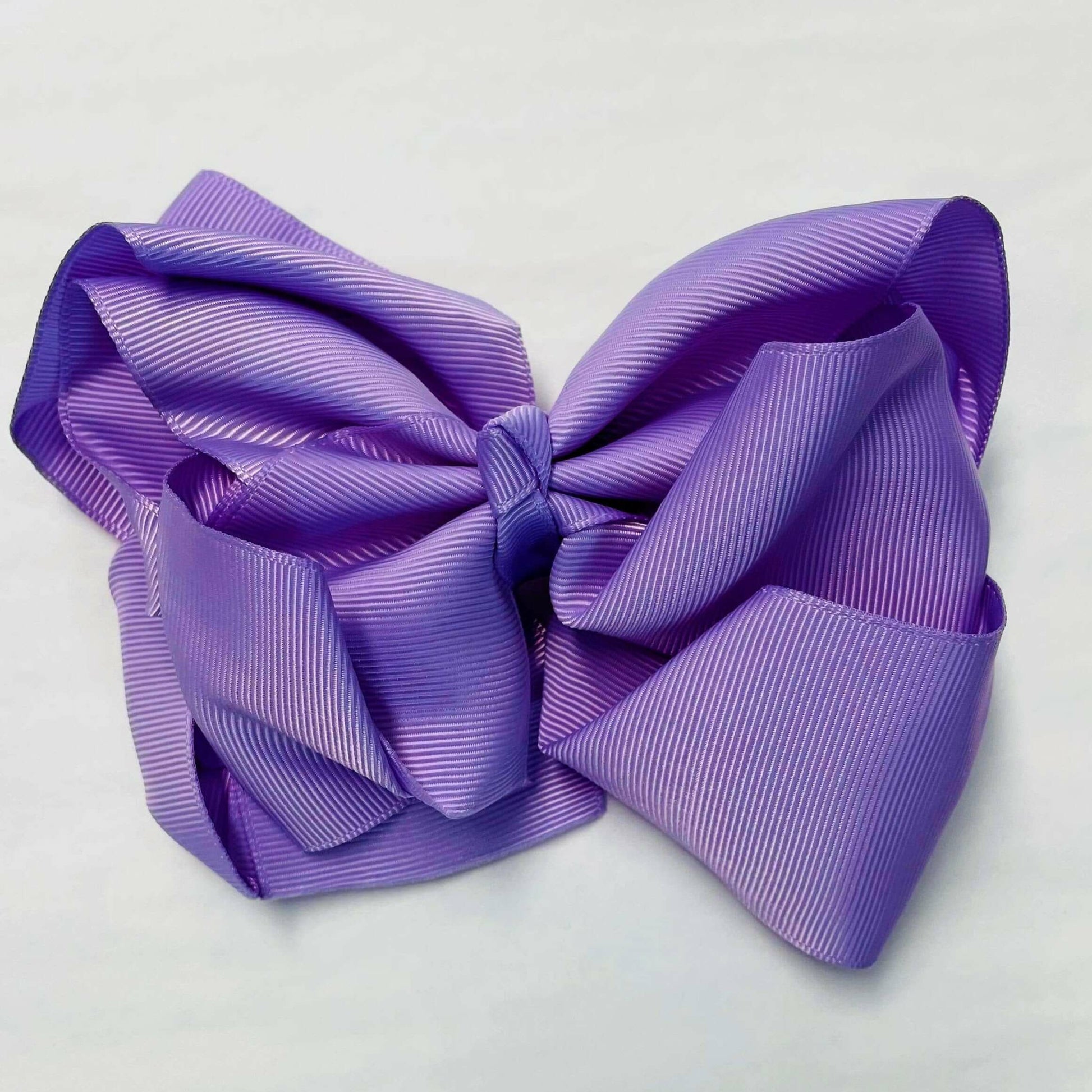 purple grosgrain bow