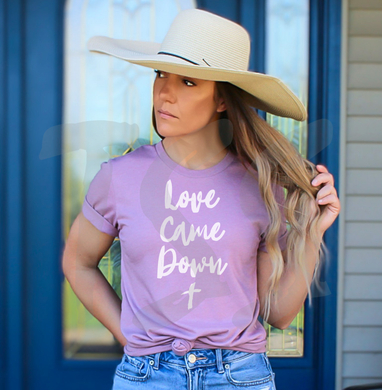 Love Came Down DTF Transfer