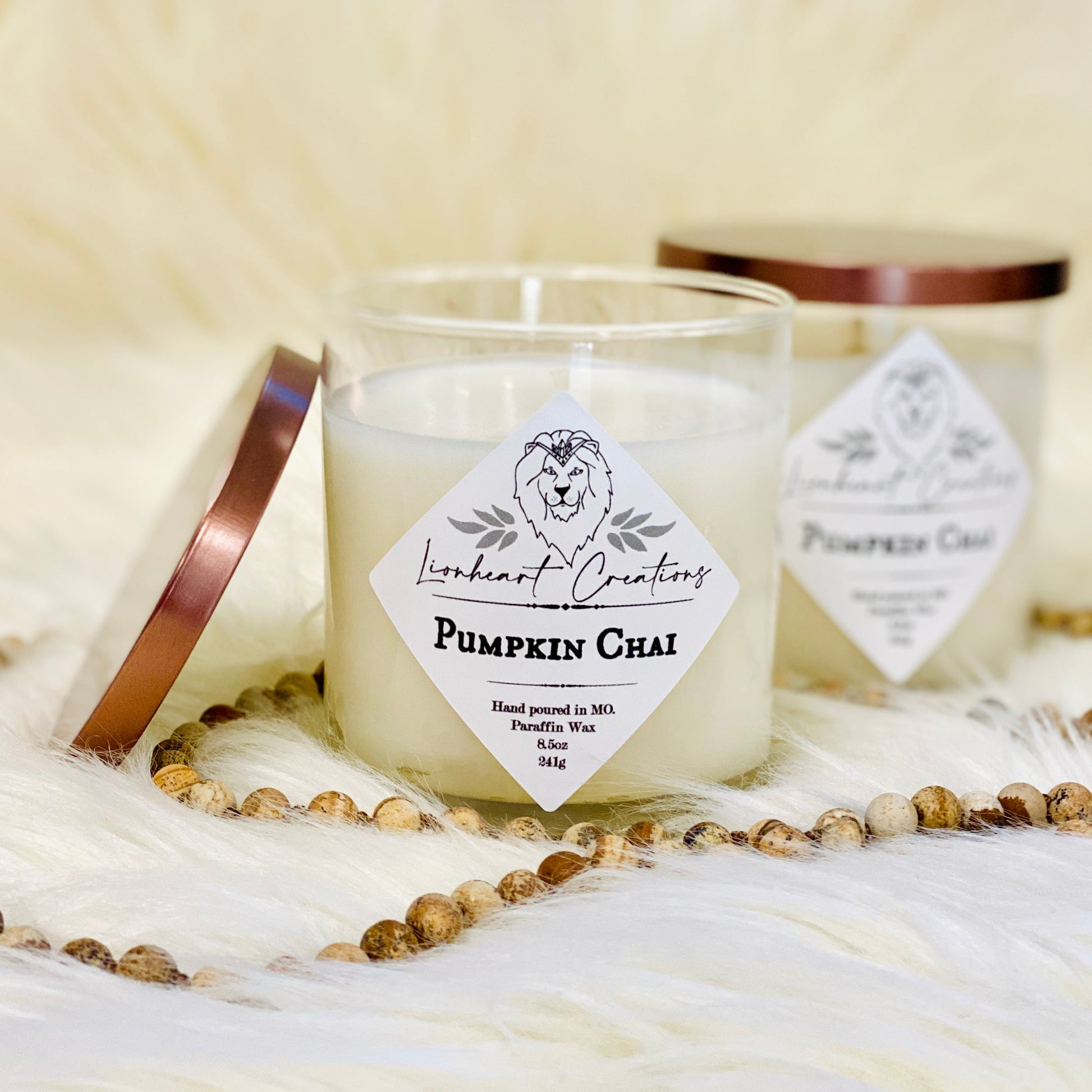 Pumpkin Chai Candle Candles Lionheart Creations   