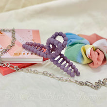 Matte Bubble Claw Clips
