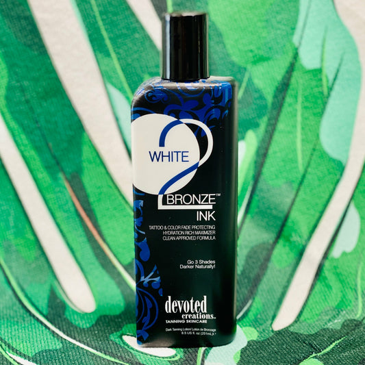 White 2 Bronze Ink Tanning Oil & Lotion Heartland