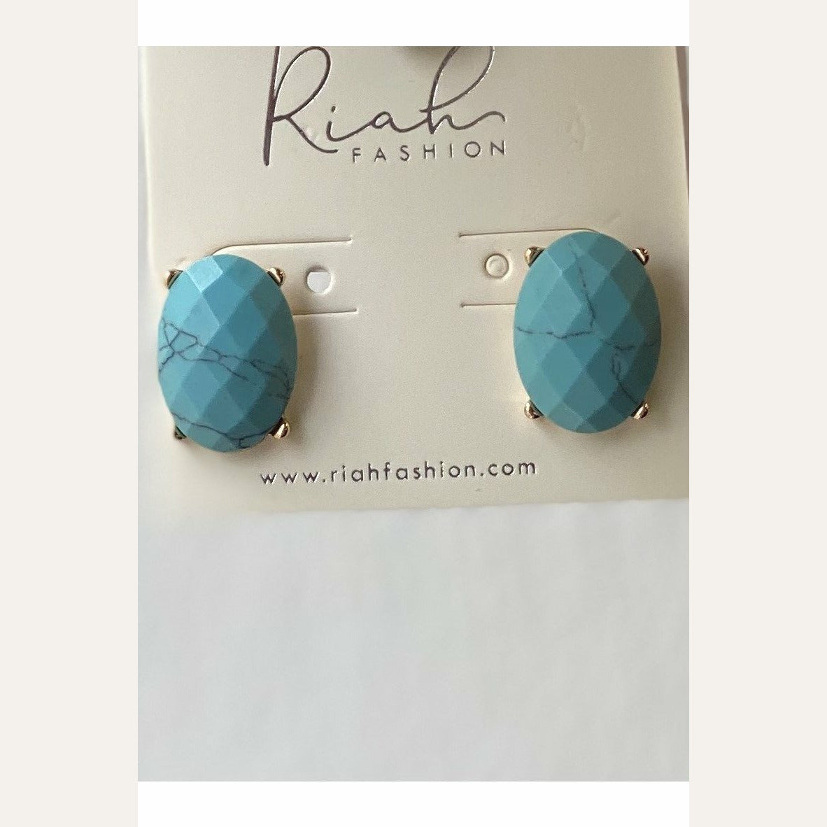 Turquoise Oval Stone Post Earrings by Mys sold by Tea-Shirt Shoppe - image_82d73bd7-c89f-458b-91a4-ebba058d468d.jpg