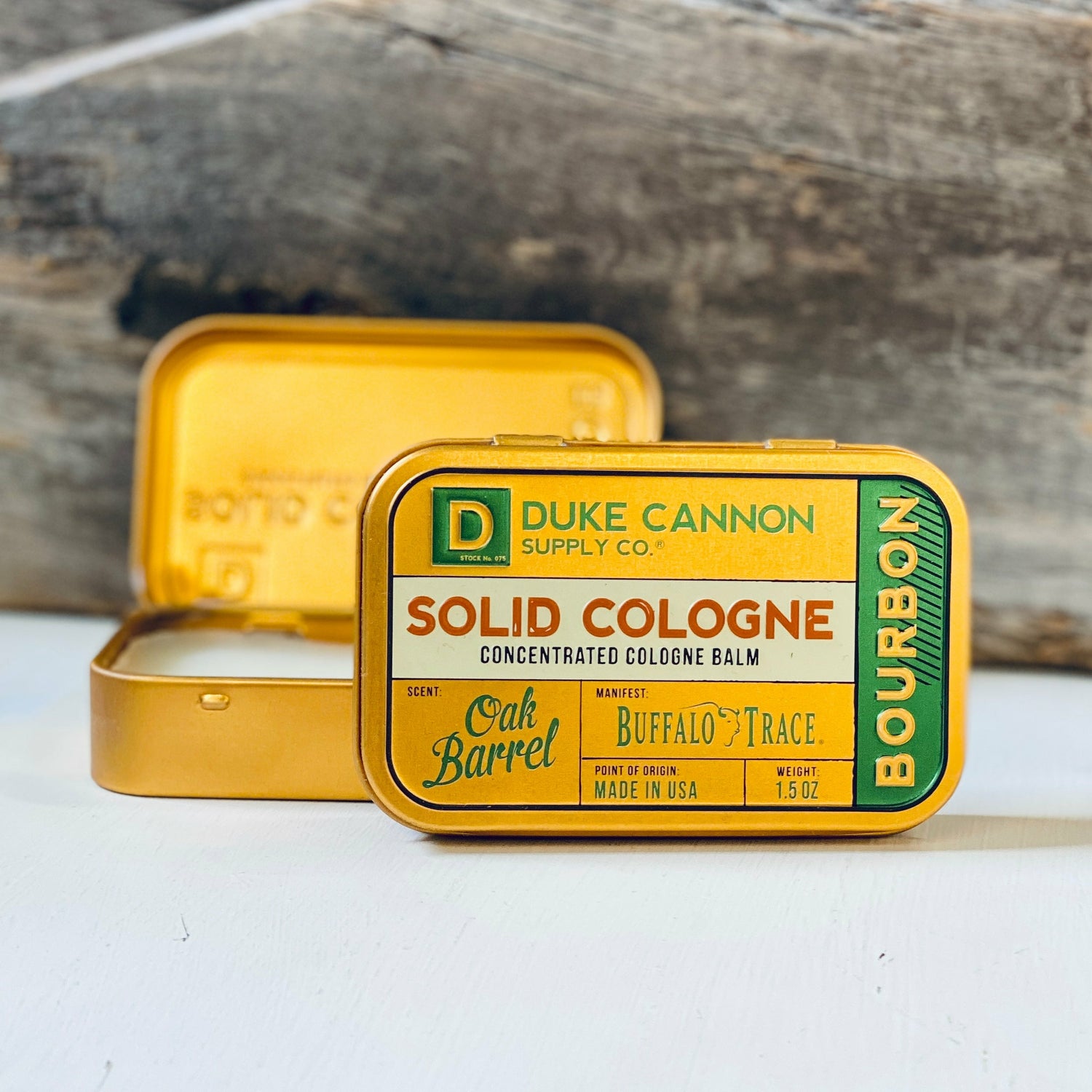 Bourbon Solid Cologne Perfume & Cologne Duke Cannon   