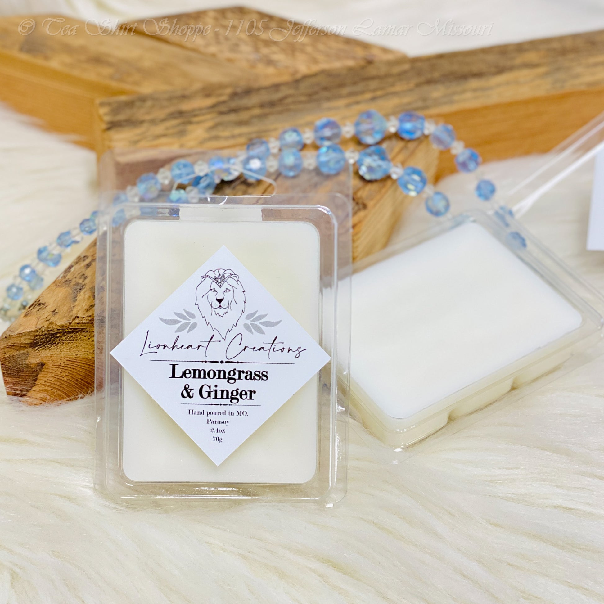 Lemongrass & Ginger Scented Wax Melt Wax Tarts Lionheart Creations   
