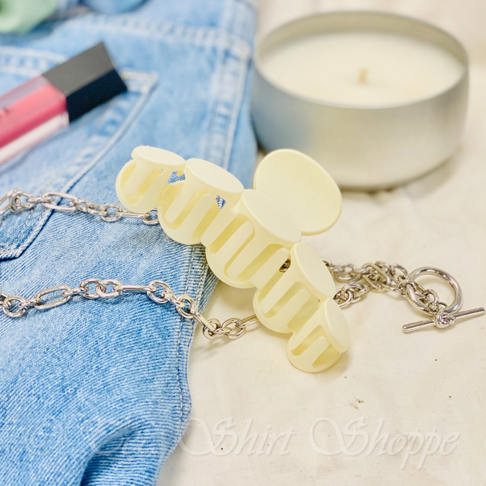 ivory claw clip